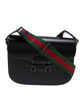 AUTHENTICATED TAGS ATTACHED GUCCI HORSEBIT 1955 SHOULDER CROSSBODY BAG RET $3900